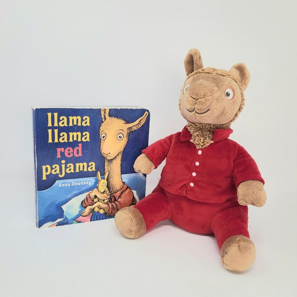 VALUE BUNDLE Llama Llama Red Pajama BOARD BOOK & Kohl's Plush 12" Anna Dewdney
